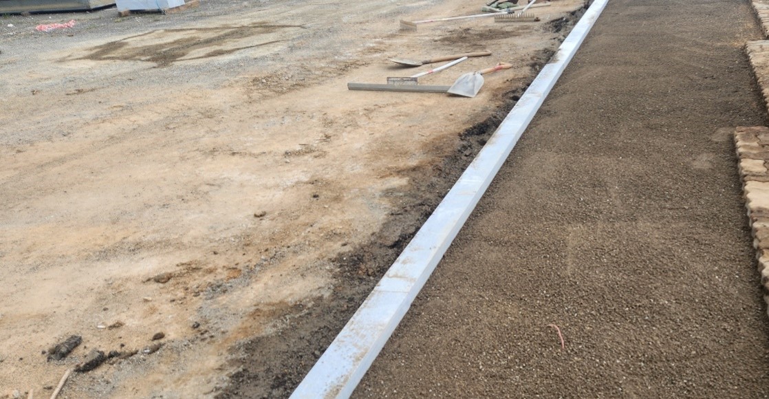 포장경계석 설치2